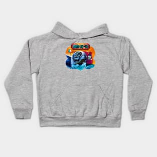 Man-Child cover art Kids Hoodie